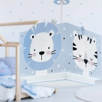 Φωτιστικό Οροφής Παιδικό Baby Jungle 63112MT 25x26x25cm E27 Blue Ango