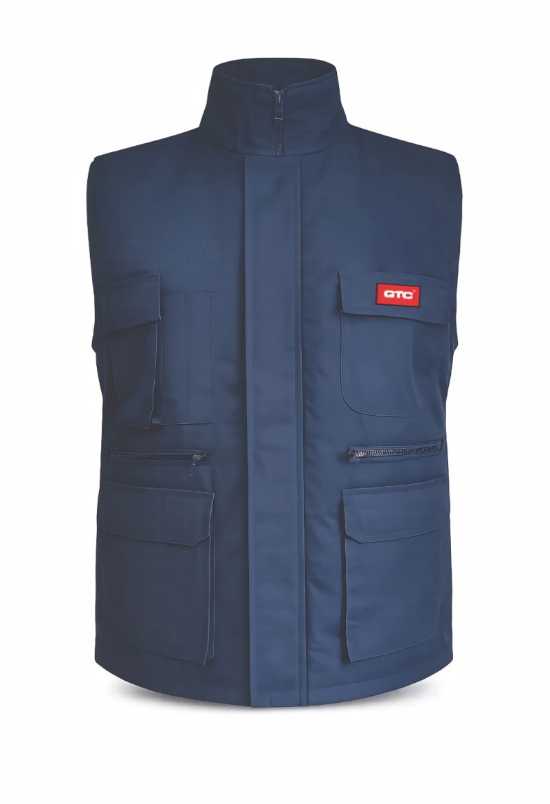 Γιλέκο Εργασίας Αντιανεμικό Thorax Navy Μπλε XL-GTC GTC
