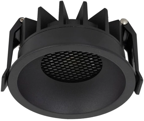 Σποτ Χωνευτό Nexus 18127 LED CCT 3000K-6000K 840Lm 12W Φ8,6x4,1cm Black TK Lighting Στρόγγυλο
