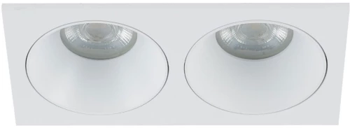 Σποτ Χωνευτό Prisma Duo 10580 2xGU10 19x7x3,6cm White TK Lighting Ορθογώνιο