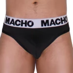 MACHO - MTG002 BLACK/BLACK THONG