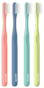 GUM Classic Ultra Soft Bio Based Toothbrush, 408, Πολύ Μαλακή Οδοντόβουρτσα - 1τεμ