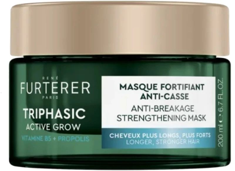 RENE FURTERER Triphasic Active Grow, Μάσκα Μαλλιών Ενδυνάμωσης κατά του Σπασίματος -200ml