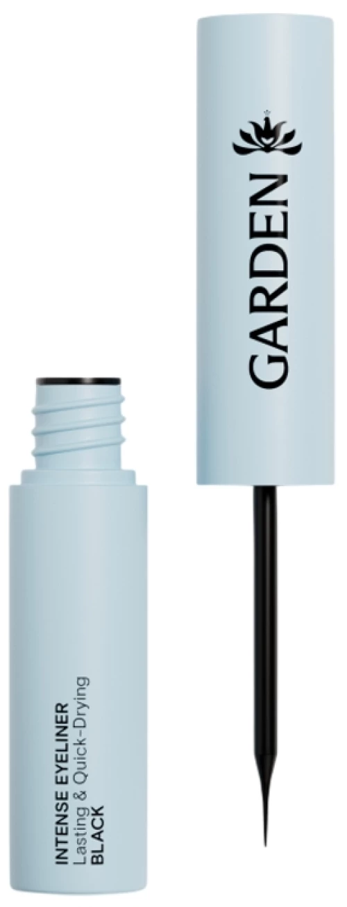 GARDEN Intense Eyeliner Lasting & Quick-Drying 401 Black Μαύρο Eyeliner 3,5ml