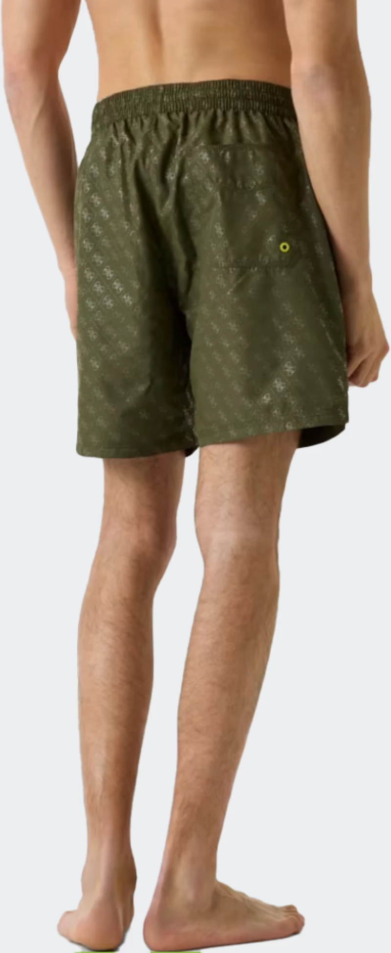 GUESS SWIMTRUNK NEW 4G LOGO MEDIUM - F6GT26WG2A2-P8GV