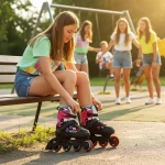 Πατίνια NA2053A VIBE PINK ROLLER SKATES SIZE M(37-40) NILS EXTREME