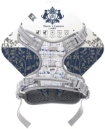 M-Pets Haute Couture Σαμαράκι Σκύλου Harness Blue Charm XLarge 50-110cm