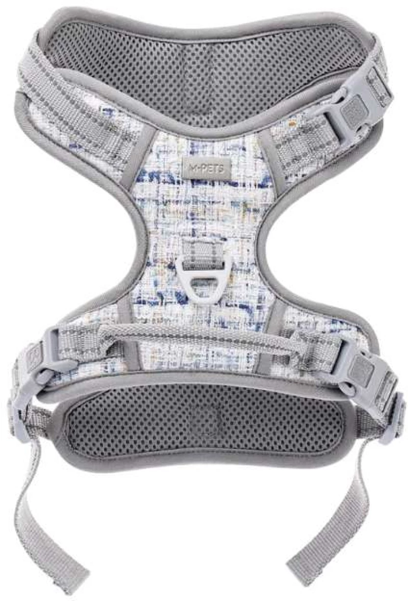 M-Pets Haute Couture Σαμαράκι Σκύλου Harness Blue Charm XLarge 50-110cm