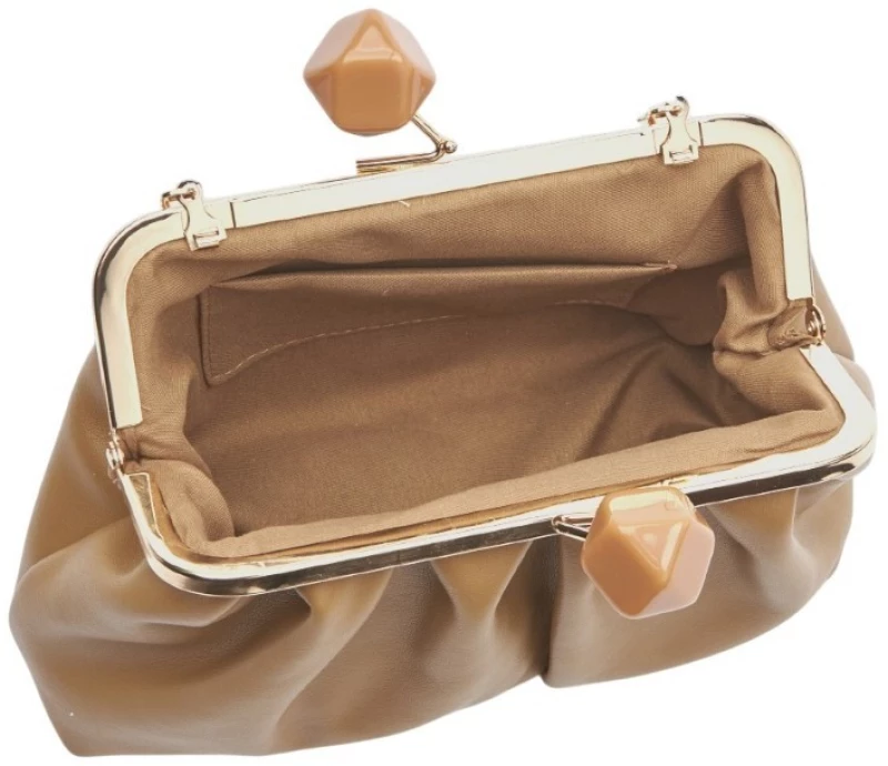 Τσαντάκι Γυναικείο Βραδινό Verde 01-2145 Camel Camel