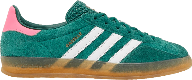 adidas Gazelle Indoor Collegiate Green Lucid Pink (Women's)
