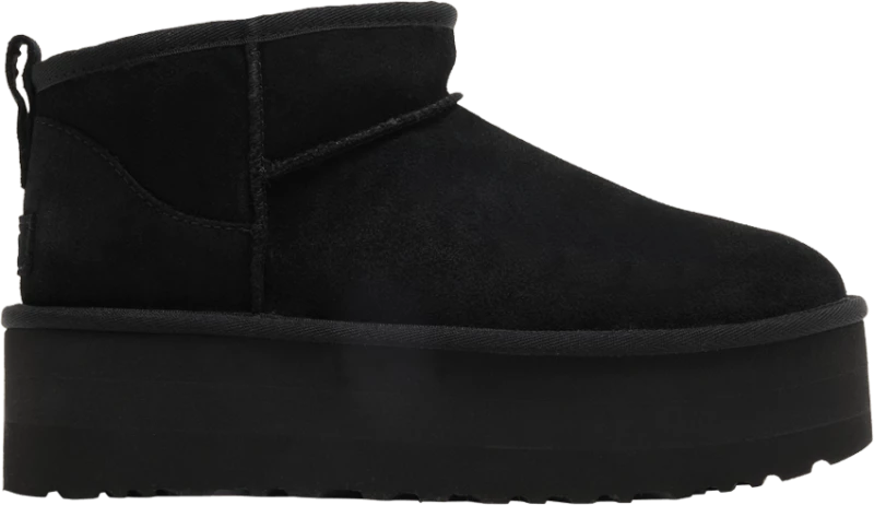UGG Classic Ultra Mini Platform Boot Black (Women's)