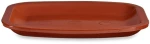 Πιατέλα κεραμική terracotta 26x20cm