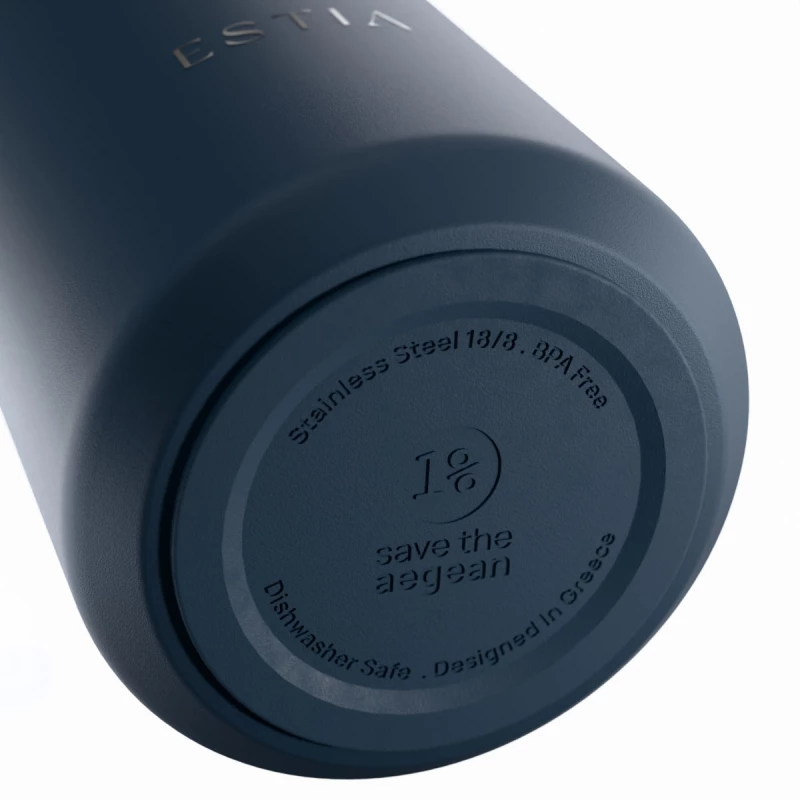 ESTIA ΘΕΡΜΟΣ LENS SAVE THE AEGEAN 360ml INDIGO