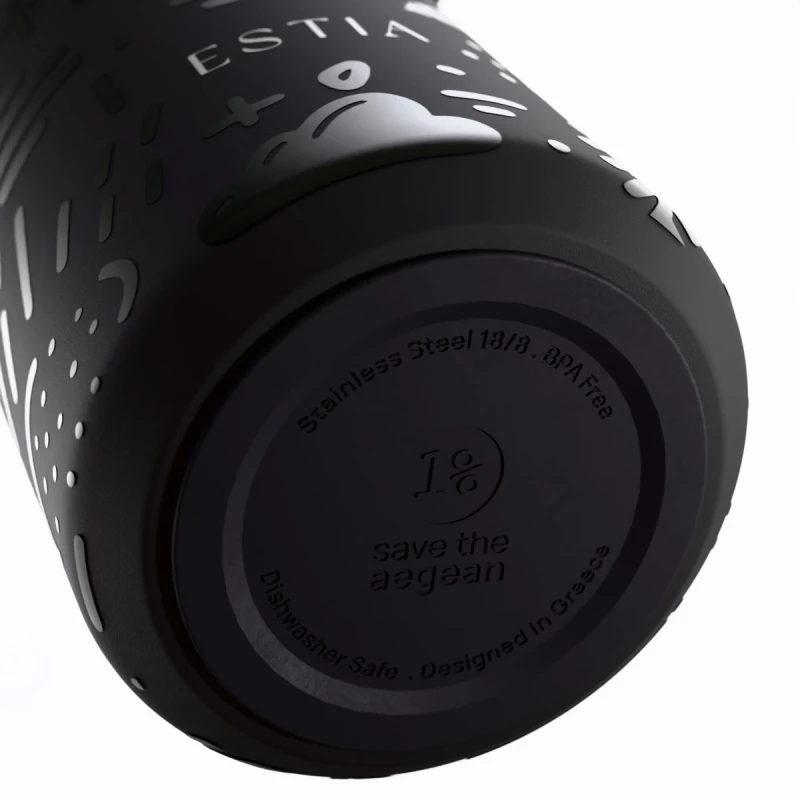 ESTIA ΘΕΡΜΟΣ PULSE  SAVE THE AEGEAN 500ml NOIR ECHO