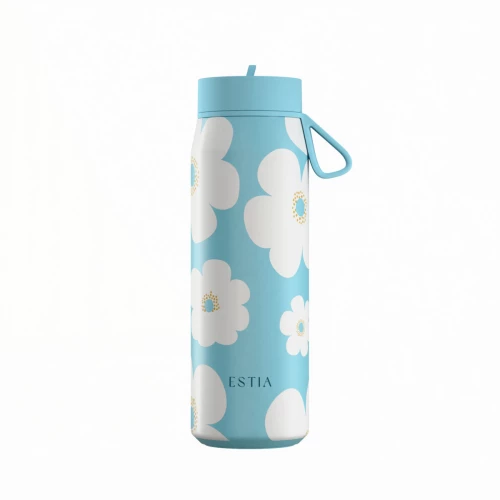 ESTIA ΘΕΡΜΟΣ PULSE  SAVE THE AEGEAN 500ml BLUE DAISY