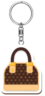 Μπρελόκ Ξύλινο Τσάντα K3630 Global Journey Gifts