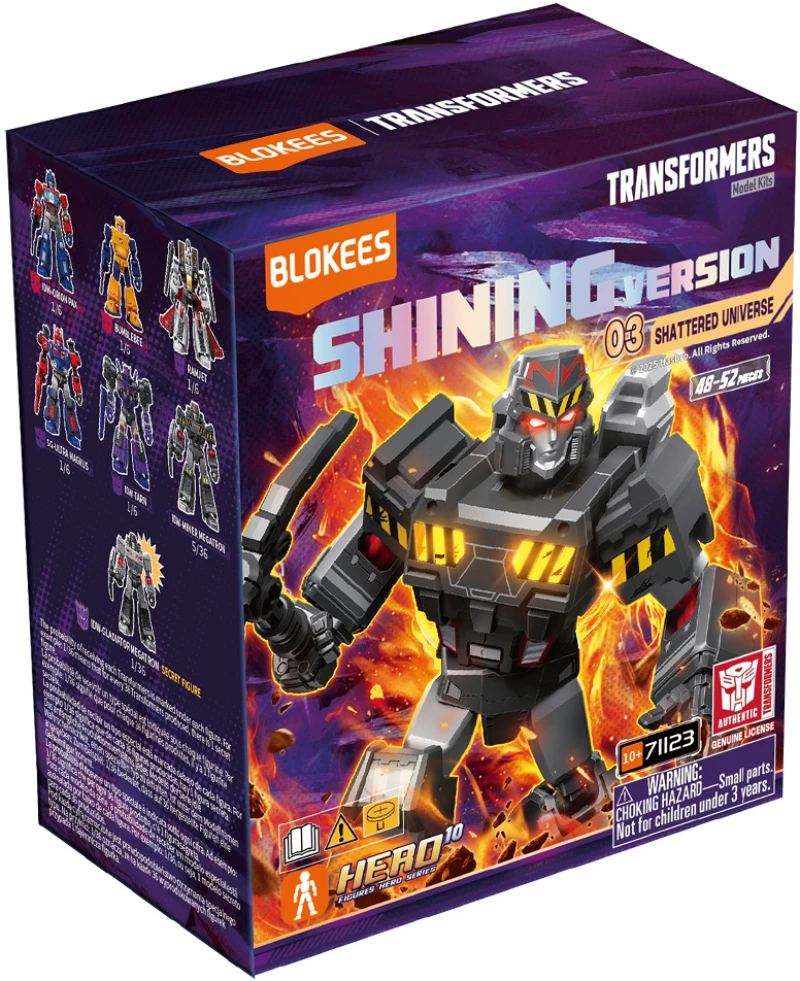 BLOKEES ΦΙΓΟΥΡΑ ΚΑΤΑΣΚΕΥΗΣ TRANSFORMERS SHINING ΕΚΠΛΗΞΗ (#201121002)