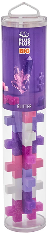 PLUS PLUS BIG ΤΟΥΒΛΑΚΙΑ GLITTER ΓΙΑ 12+ ΜΗΝΩΝ (#PLS7305)