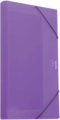 Typotrust Μωβ Κουτί Πλαστικό Με λάστιχο 25x35 ράχη 5cm FP35005-08