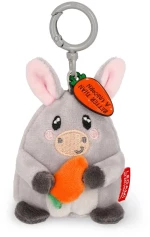 Λούτρινο Μπρελόκ Γαϊδουράκι Legami Plush Key Ring Donkey - Super Soft! SPK0012