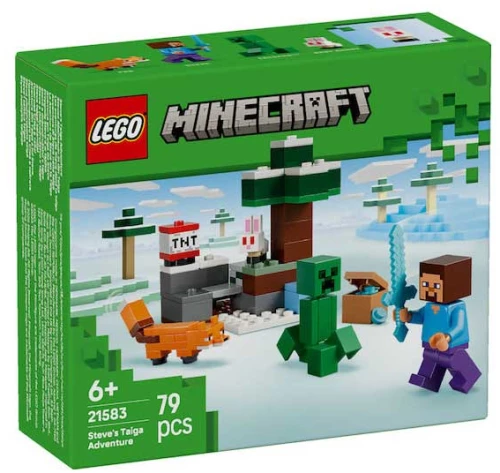LEGO Minecraft Steve's Taiga Adventure