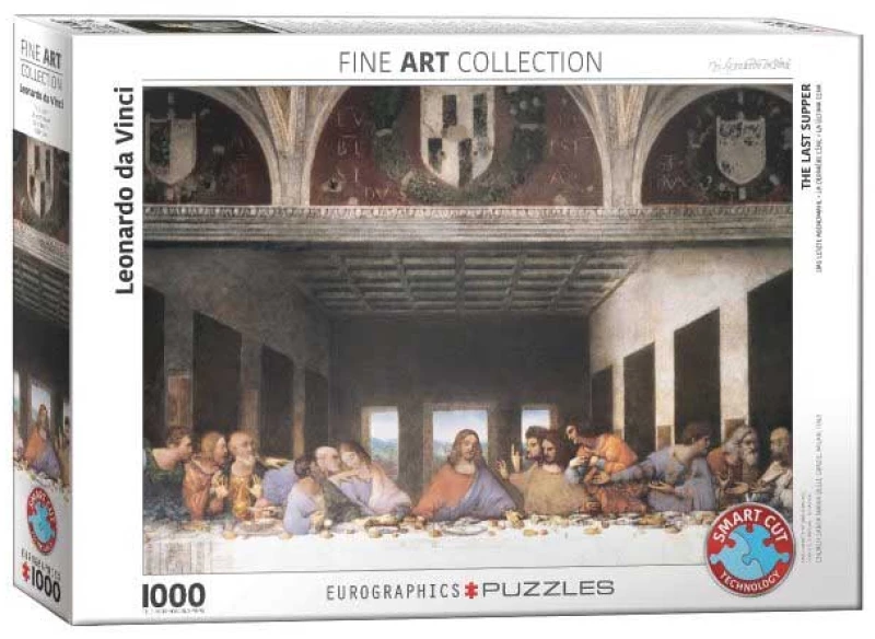 Puzzle Eurographics Ο Μυστικός Δείπνος του Λεονάρντο Ντα Βίντσι 1000 pcs