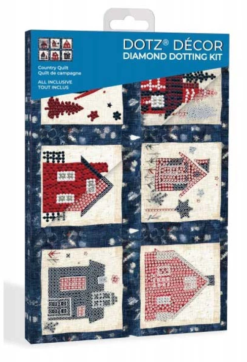 Diamond Dotz Box Country Quilt