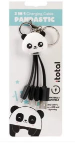 Μπρέλοκ Καλώδιο Φόρτισης 3in1  ITotal | Pandastic | XL2748