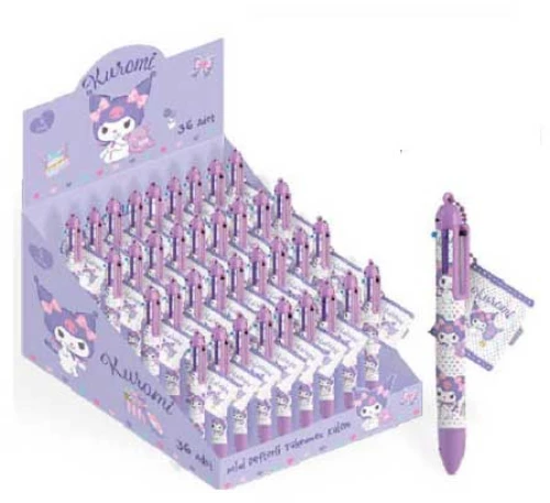 Στυλό Graffiti Hello Kitty and Kuromi 6 χρώματα 2 σχέδια