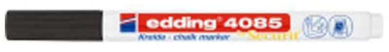 Μαρκαδόρος Υγρής Κιμωλίας Edding 4085 1-2mm Μαύρος