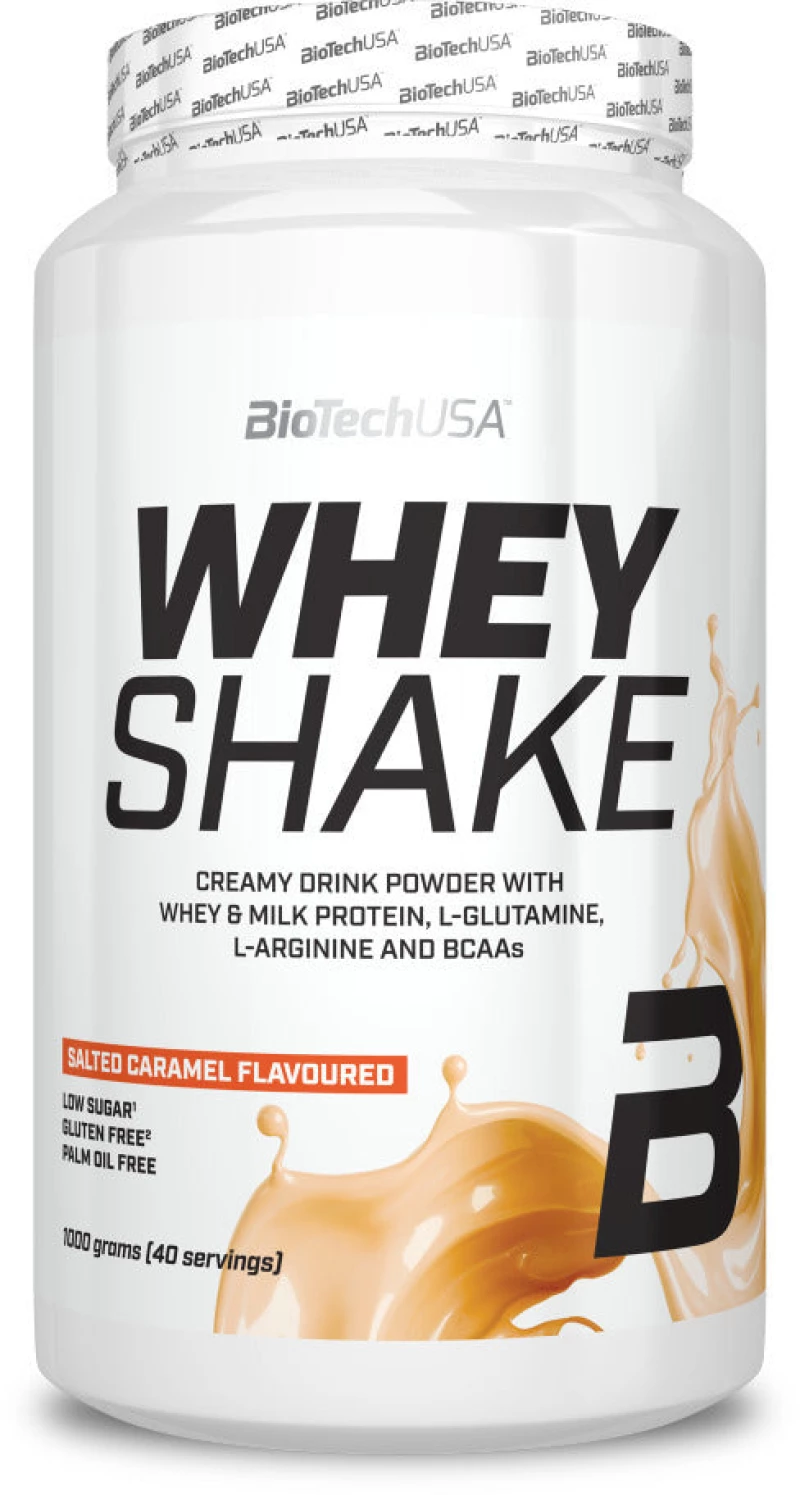 BioTech USA Whey Shake (1kg) Salted Caramel