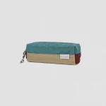 Κασέτινα Doughnut Pen Case Glossy Blocking Series BEIGE X Teal | D313GB-1153-F
