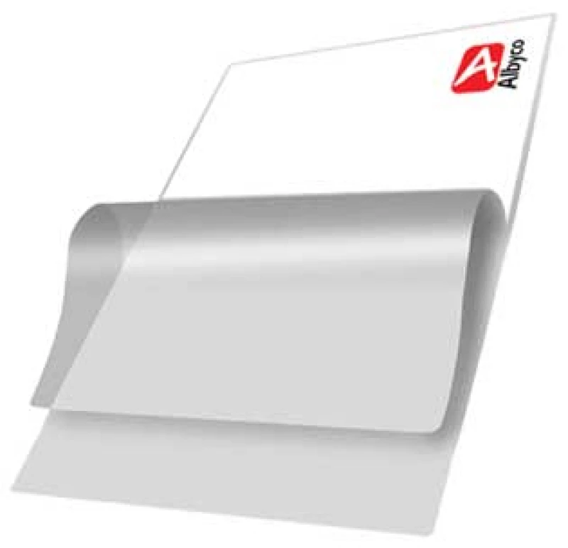 Δίφυλλα Πλαστικοποίησης ALBYCO 65x95mm 80micron Διάφανο 100 τεμάχια