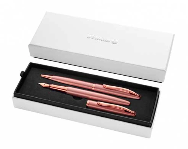 Pelikan Σετ Στυλό με Πένα Jazz Noble Elegance in Gift Box Ροζ Χρυσό