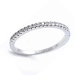 Δακτυλίδι Γυναικείο Ασήμι Σειρέ με άσπρα zircon N51 Gatsa DT17730
