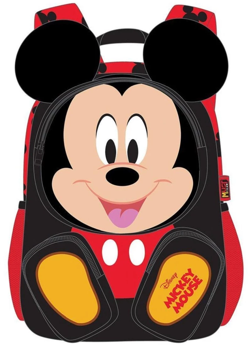 Τσάντα Πλάτης Νηπίου 27χ10χ31εκ. 2Θήκες Mickey Pocket 000565821