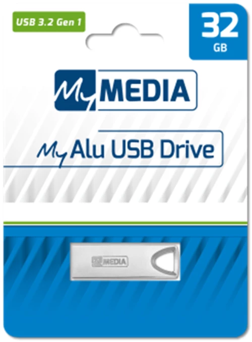 Mymedia my alu usb Drive 32gb usb 3.2 gen 1 (by Verbatim) - 69276