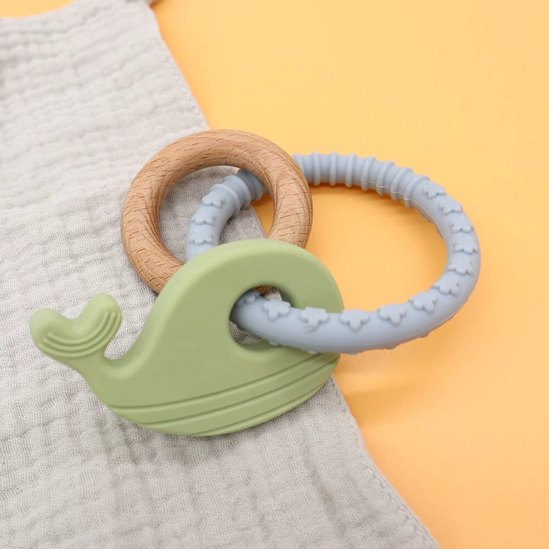 Baby Cloud Μασητικό σιλικόνης – Κρίκος Γαλάζιο