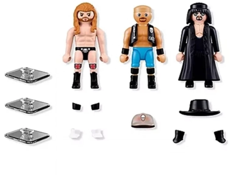 PLAYMOBIL WWE ΤΡΕΙΣ ΠΑΛΑΙΣΤΕΣ ΤΗΣ ATTITUDE ERA- 71957