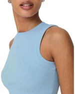 Only 15282771 Γυναικείο Καλοκαιρινό Crop Top - Σιέλ