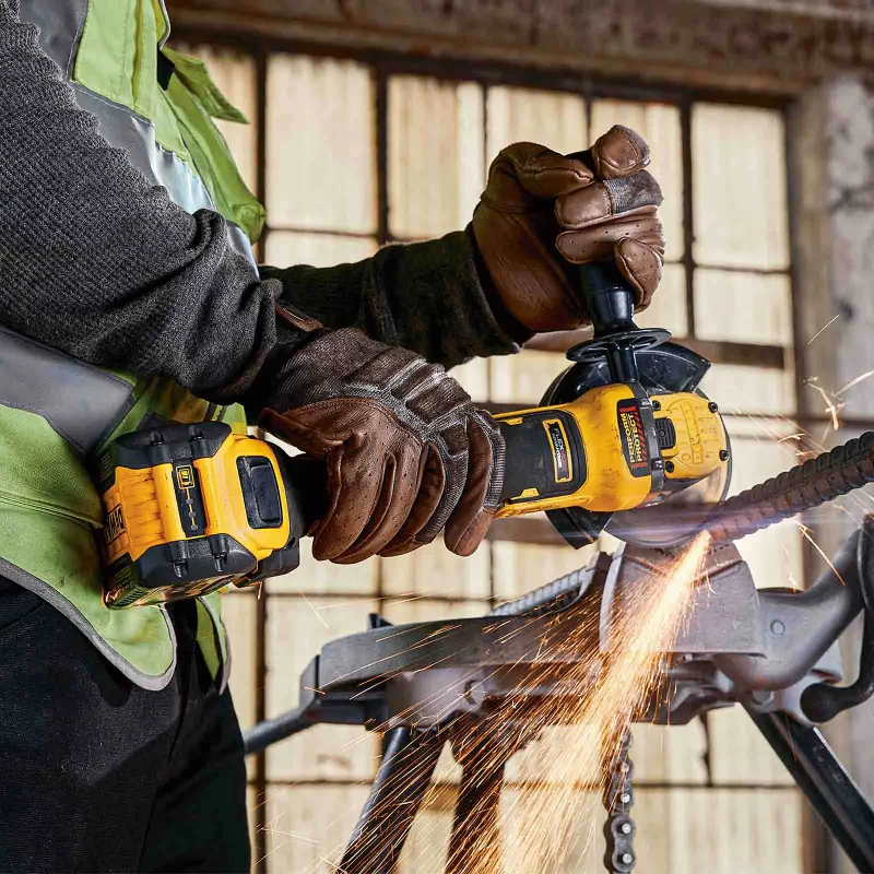 DEWALT Γωνιακός Τροχός Μπαταρίας 125mm 18V Brushless Solo DCG409VSNT - DEWALT