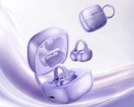 Remax OWS-22 Earbud / Open Ear Bluetooth Handsfree Ακουστικά με Θήκη Φόρτισης Μωβ