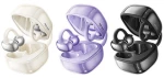 Remax OWS-22 Earbud / Open Ear Bluetooth Handsfree Ακουστικά με Θήκη Φόρτισης Μωβ
