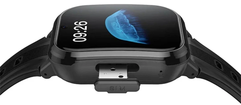 Hoco Y108 4G Παιδικό Smartwatch με GPS & Ελληνικό Μενού Μαύρο