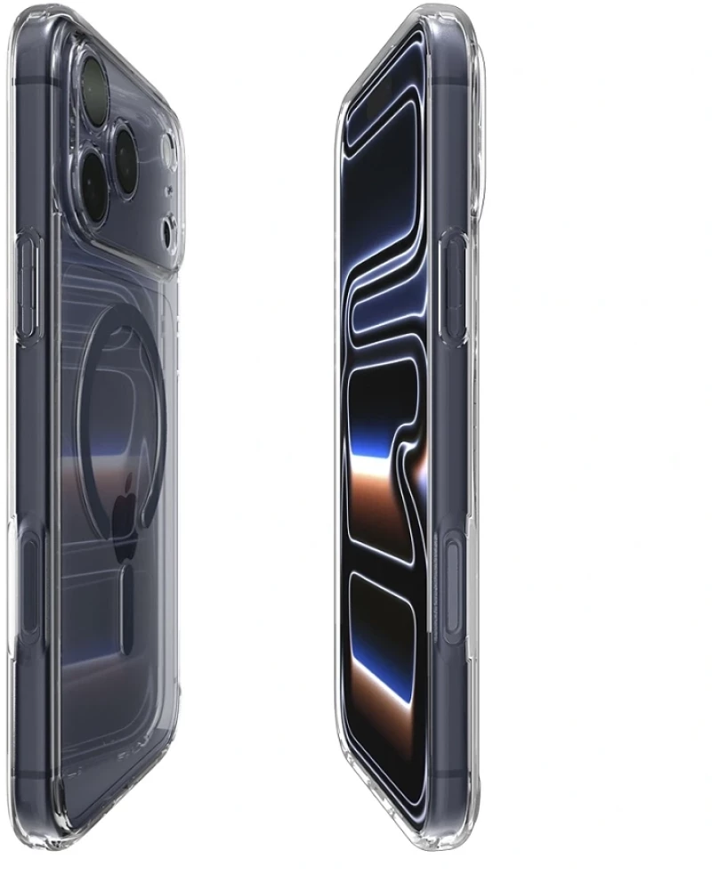 Spigen Θήκη Ultra Hybrid Mag Magsafe iPhone 17 Pro Max Clear / Deep Blue