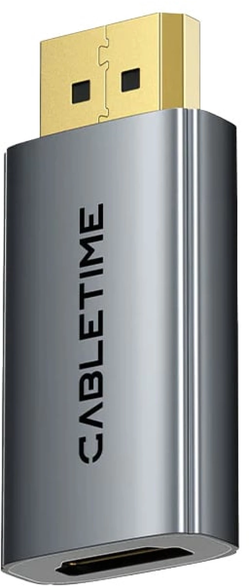 CABLETIME αντάπτορας DisplayPort σε HDMI CT-DMHF4K-AG6, 4K/60Hz, γκρι