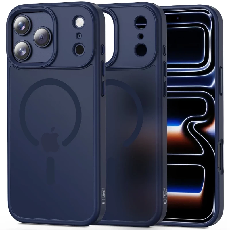 Tech-Protect Θήκη MagMat Magsafe iPhone 17 Pro Max Matte Deep Blue