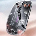 Yesido Ασύρματο Ποντίκι KB29 Type-C BT+ 2.4G Connection 800/1200/1600DPI 400mAh White