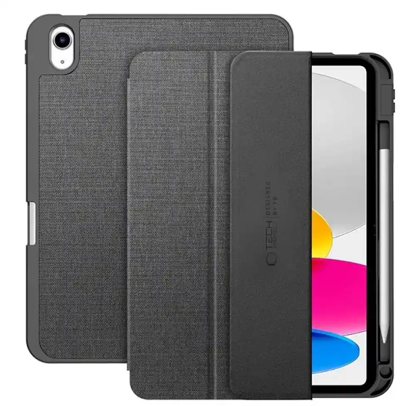 Tech-Protect Θήκη SC Pen Canvas iPad 10.9” 10 / 2022 / 11” 11 / 2025 Charcoal Grey