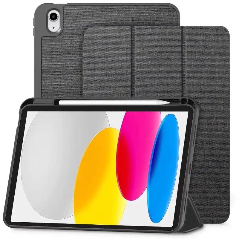 Tech-Protect Θήκη SC Pen Canvas iPad 10.9” 10 / 2022 / 11” 11 / 2025 Charcoal Grey